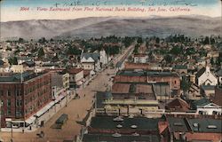 View Eastward from First National Bank Building Postcard