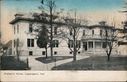 Orphan's Home Logansport, IN Postcard Postcard Postcard