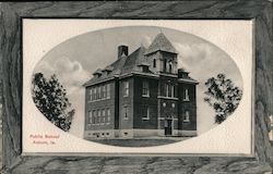 Public School Auburn, IA Postcard Postcard Postcard