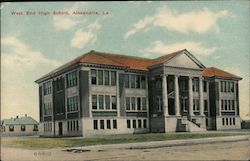 West End High School Postcard