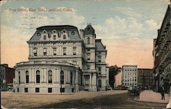 Post Office East Side Postcard