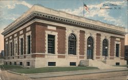 Post Office Rochester, NH Postcard Postcard Postcard