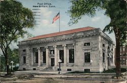 Post Office New Britain, CT Postcard Postcard Postcard