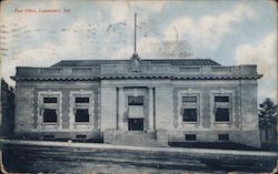 Post Office Logansport, IN Postcard Postcard Postcard