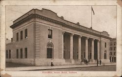 Post Office South Bend, IN Postcard Postcard Postcard