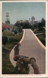 Birds' Drinking Fountain, Busch Gardens Postcard