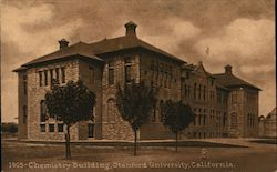 Chemistry Building, Stanford University Postcard