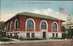Public Library Postcard