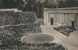 Greek Theatre, University of California Postcard