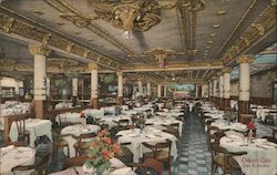 Odeon Cafe, Markey and Eddy Streets, San Francisco's Leading Vaudeville Restaurant Postcard
