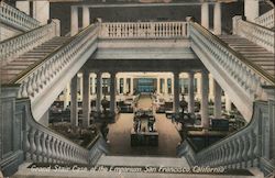 Grand Stair Case Of The Emporium Postcard