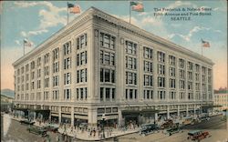 The Frederick & Nelson Store, Fifth Avenue and Pine Street Postcard