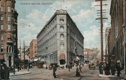 Pioneer Square Seattle Postcard