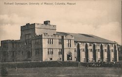 Rothwell Gymnasium, University of Missouri Columbia, MO Postcard Postcard Postcard