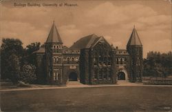 Biology Building University of Missouri Postcard