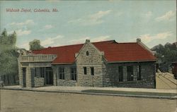 Wabash Depot Postcard