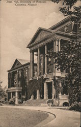 Jesse Hall, University of Missouri Postcard