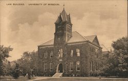 Law Building, University of Missouri Postcard