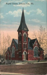 Baptist Church Postcard