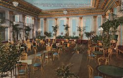 Colonial Ball Room, Arranged For Card Party, Hotel St. Francis Postcard