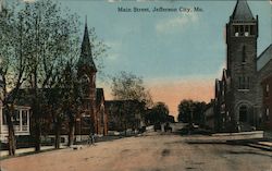 Main Street Postcard