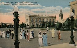 Kern and Tulare Counties Building San Diego, CA 1915 Panama-California Exposition Postcard Postcard Postcard