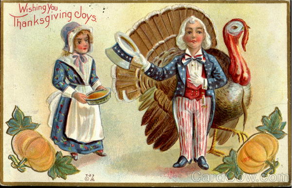Wishing You Thanksgiving Joys Patriotic