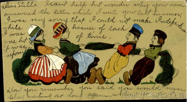 Tug of War Dutch Children