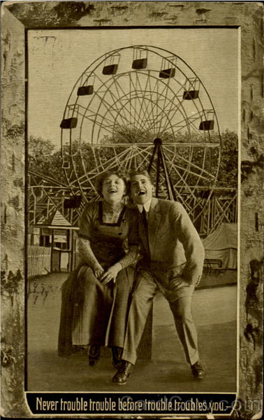 Never Trouble Trouble Before Trouble Troubles You Romance & Love