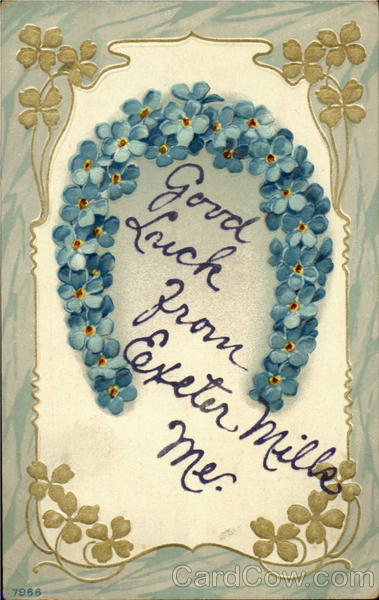 Good Luck From Easter Milk Me Greetings