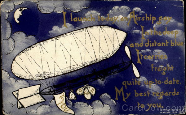 I Launch Today An Airship Gay Aircraft