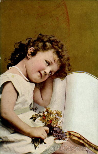 Child With Flowers Girls