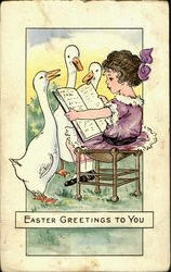 Easter Greetings To You Postcard