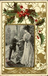 A Merry Christmas Postcard