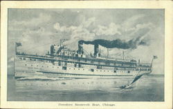 Theodore Roosevelt Boat Postcard