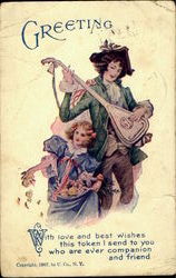 Greeting Postcard