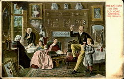 The Last Day In The Old Home Postcard