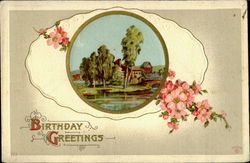 Birthday Greetings Postcard
