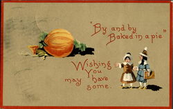 By And By Baked In A Pie Postcard