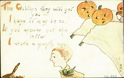 The Goblins They will Get You Postcard