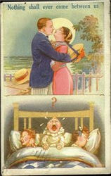 Nothing Shall Ever Come Between Us Postcard