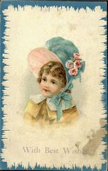 With Best Wishes Postcard