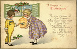 A Happy Christmas Postcard