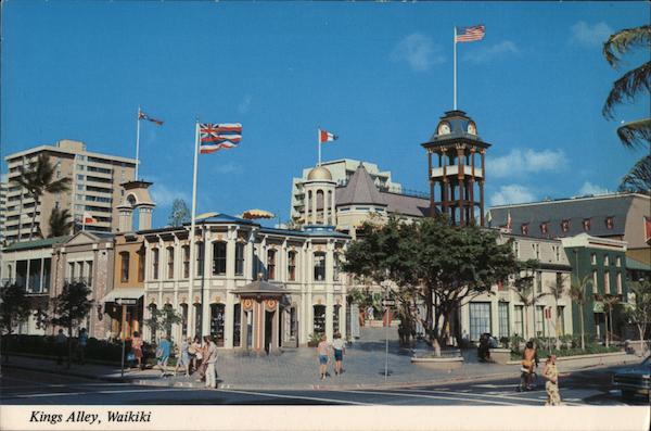 Kings Alley Waikiki Hawaii