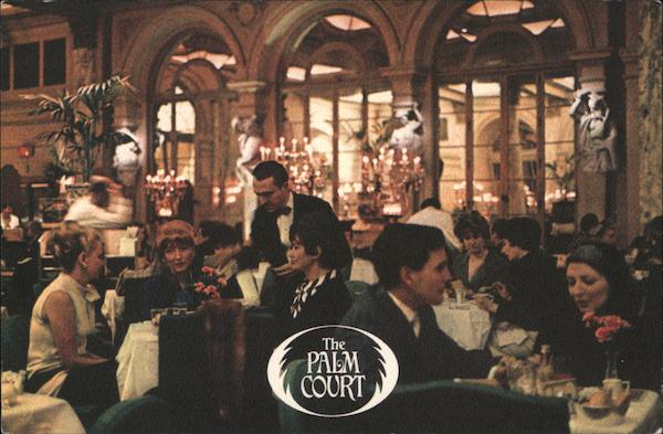 Palm Court After 8 - The Plaza Hotel New York