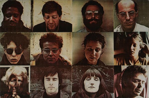 Crater Lake Nite, 1981 Carol Beelsey Xerox Art