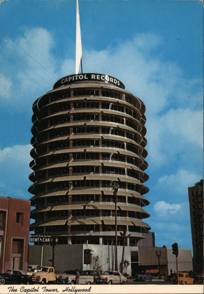 The Capitol Tower Hollywood California Frank J. Thomas
