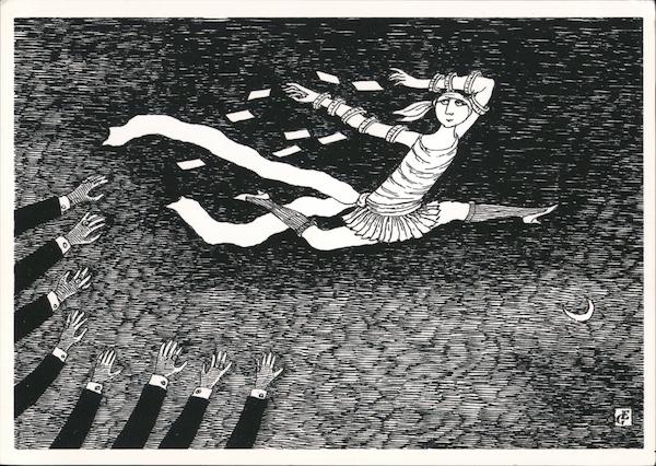 Untitled Edward Gorey Modern