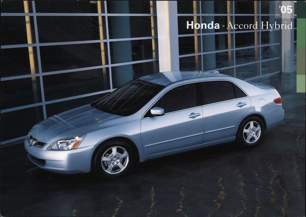 '05 Honda Accord Hybrid Cars