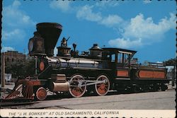 The J.W. Bowker at Old Sacramento, California Postcard